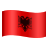 Albania flag - Gjuhe Shqipe